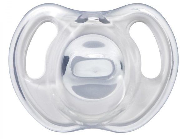 Tommee Tippee Пустышка силиконовая Ultra-Light, 6-18 месяцев, 2 штуки