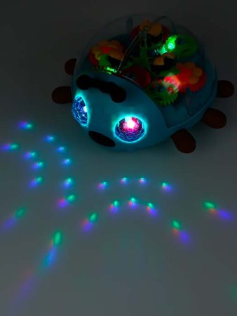 Рыжий кот Интерактивная игрушка "Божья коровка с шестеренками"