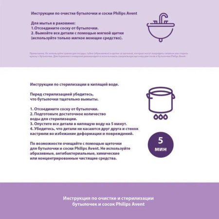 Avent Соска Natural Response, 6 месяцев, 2 шт., поток 6/6