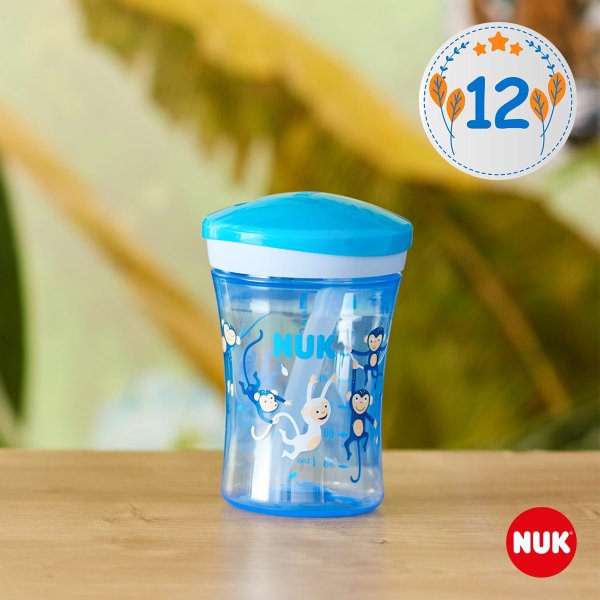 NUK EVOLUTION Поильник "Action" 230 мл для мальчиков