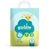 Lovular Подгузники Giraffe S 3-7кг, 72 шт