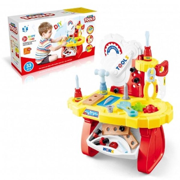 Pituso Игровой набор Столяр Мини / цвет красный, желтый