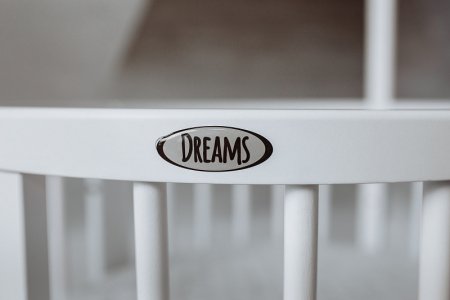 Dreams кроватка-трансформер 8 в 1 премиум / цвет белый