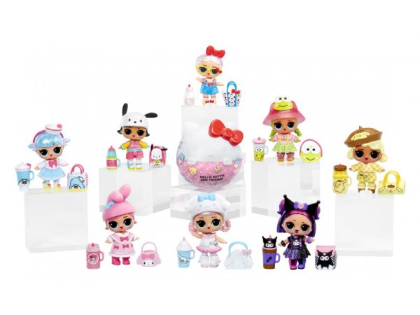 ЛОЛ СЮРПРАЙЗ Кукла в шаре Hello Kitty & Friends с аксессуарами L.O.L. SURPRISE!