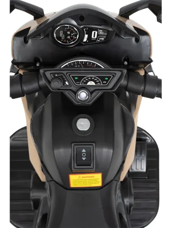 Трицикл Электромобиль TR675 (Бежевый)