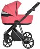 Roan Коляска 2 в 1 Sol Luxury / цвет Viva Magenta (розовый, рама никель, ручка черная)