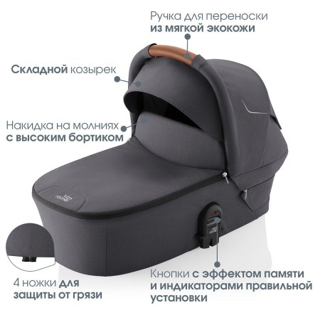 Детская коляска Britax Roemer 2в1 SMILE 5Z LUX Soft Taupe