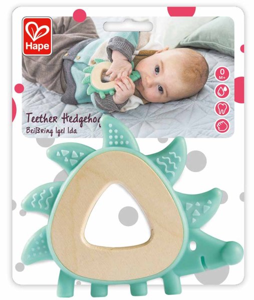Hape Игрушка-прорезыватель "Ежик"