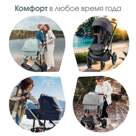 Детская коляска Britax Roemer 2в1 SMILE 5Z LUX Soft Taupe