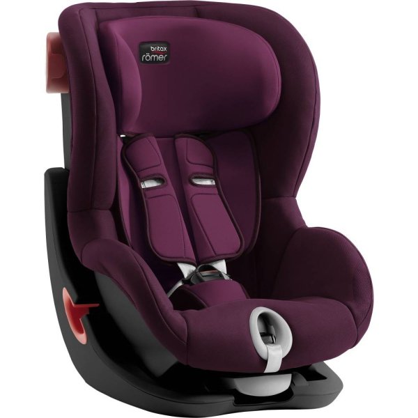 Britax Romer Детское Автокресло King II Black Series Burgundy Red Trendline