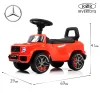 Rivertoys Толокар Mercedes-Benz GL63, с ручкой / цвет красный