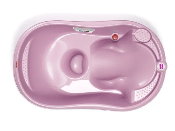 Ok Baby Ванночка для купания детей Onda 823 / цвет розовый 14