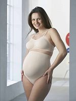 Medela Пояс-трусы для беременных, размер L, цвет / бежевый					