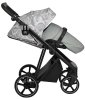 Roan Коляска 2 в 1 Sol Flowers / цвет Gray-black (серый-черный)