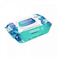 Yokosun антибактериальные влажные гигиенические салфетки, 108 шт					