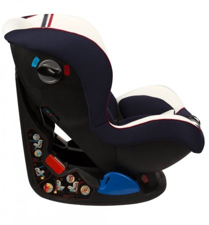 Leader Kids Автокресло детское 0-18 кг Corvet Sport / синий/белый