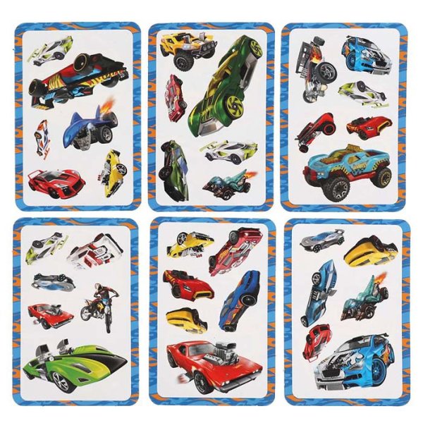 Умка Карточная игра 5 в 1 «Мега Дубль. Найди пару! Hot Wheels»