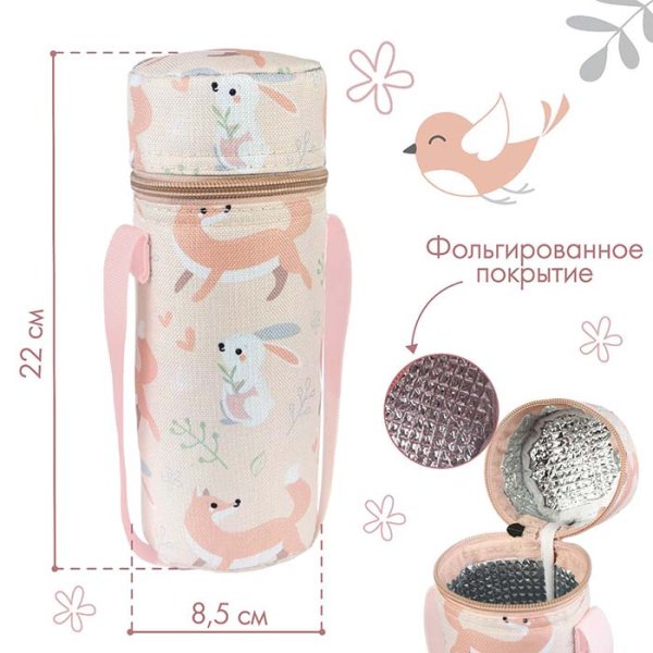 Mum&Baby Термосумка для бутылочки "Forest animals"