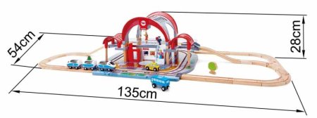 Hape Игровой набор "Станция Гранд Сити"