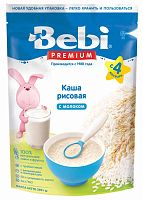 Bebi Premium Каша молочная рисовая, с 4 месяцев, 200 г					