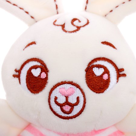 Крошка Я игрушка "Развивающая погремушка" заяц, цвет белый SL-07126A 10487619