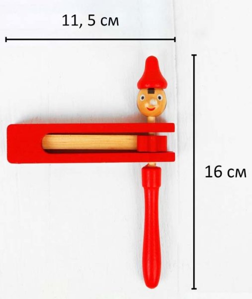 Лесная мастерская Музыкальная трещотка