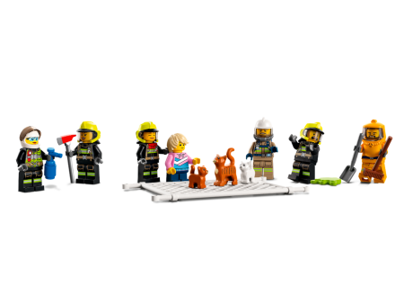Lego Конструктор City Fire Пожарная команда / разноцветный