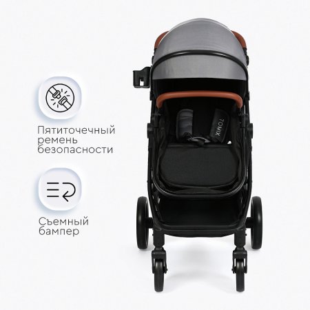 Tomix Коляска-трансформер Bonny / цвет Grey (серый)