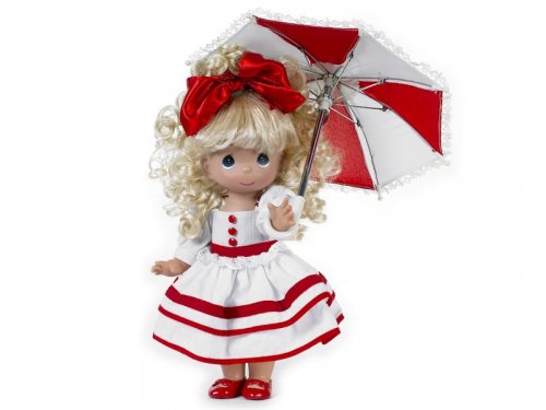 Кукла Precious Moments Поющая под дождем / 30 см