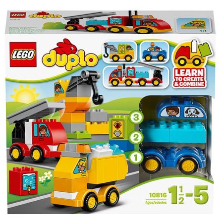 Lego конструктор Дупло Мои первые машинки
