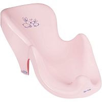 Tega Baby Горка для ванночки "Кролики" / цвет розовый для купания младенца