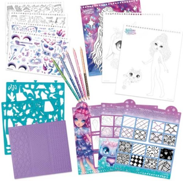 Nebulous Stars Серия Space: Раскраска для девочек Cristalia