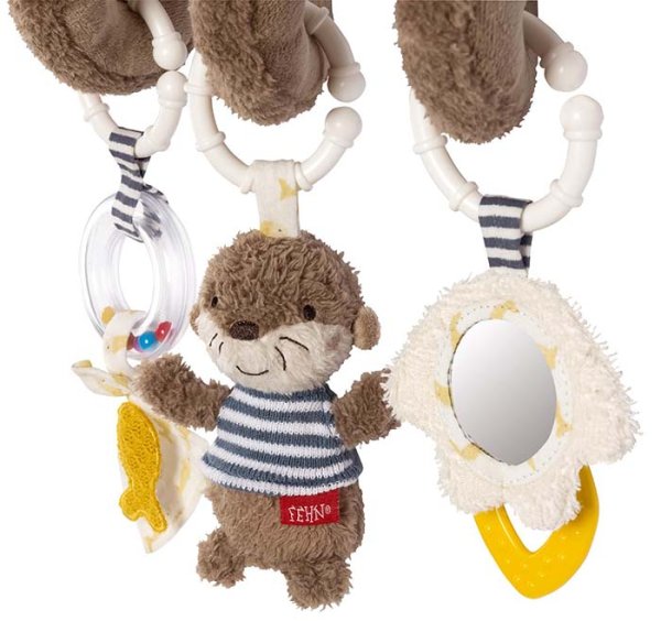 Fehn Игрушка-спираль на коляску, кроватку Выдра Тео