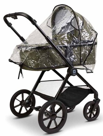 Moon Коляска 2 в 1 Clicc / цвет moss green melange 2024 (зеленый)