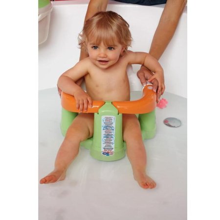Ok baby стульчик в ванну 871 сrab / цвет серый 20
