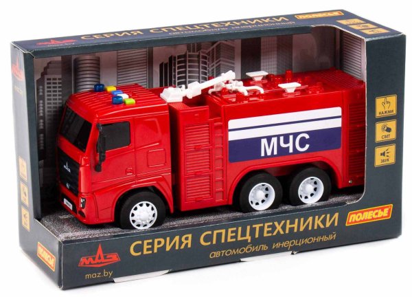 Полесье Автомобиль пожарный инерционный МАЗ