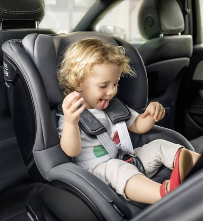 Britax Roemer Детское автокресло Dualfix i-Size / цвет Grey Marble Highline