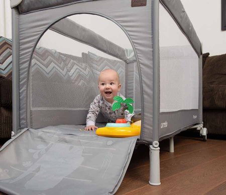 Carrello Манеж Piccolo+ CRL-11605 / цвет Magnet Grey (темно-серый)