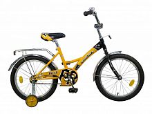 Велосипед детский 18" FR-10 / жёлтый + черный / тормоз ножной					