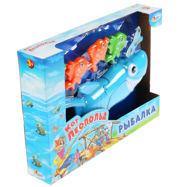 Играем вместе Игровой набор Кот Леопольд. Рыбалка 297875 / разноцветный