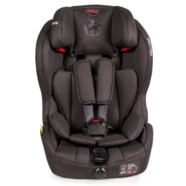 Welldon Автокресло с подстаканником Omni Penguin Fix Black