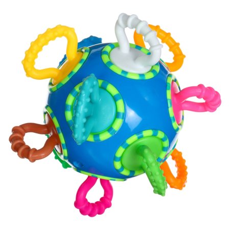 Крошка Я Погремушка «Шар трещотка»/ цвет синий арт. 10852242