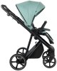 ROAN Коляска 2 в1 Sol короб+прогу.leather(Кожа,2мес) (Misti Mint/Grey/руч. Серый)