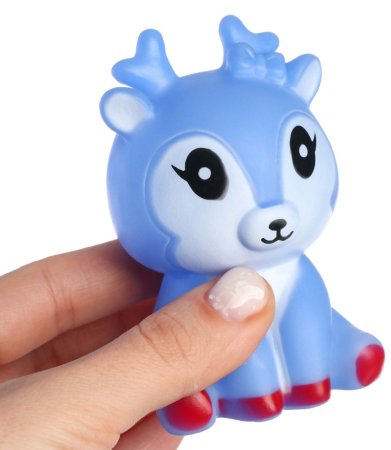 Крошка Я Набор резиновых игрушек для ванны «Оленята», 2 штуки