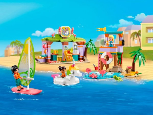 Lego Конструктор Friends "Развлечения на пляже для серферов"