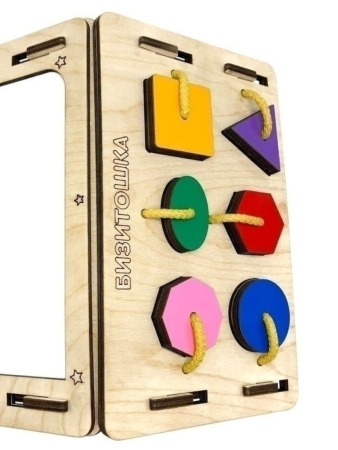 BusyPlay Бизидом Бизитошка "Космическое путешествие" со светом, волшебным маркером и звёздами