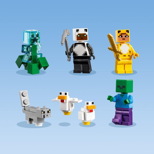 LEGO Minecraft Конструктор "Современный домик на дереве", 909 деталей