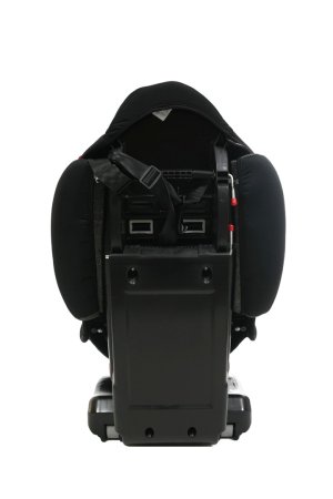 Bambini Moretti Детское автомобильное кресло BS-02 Isofix, 9-25 кг, цвет / карбон - черный