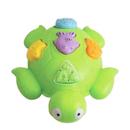 ABtoys Набор для ванны "Веселое купание" (черепашка-сортер и формочки)