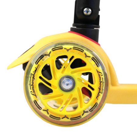 Lamborghini Самокат 3-х колесный PU12 LS11G / зеленый